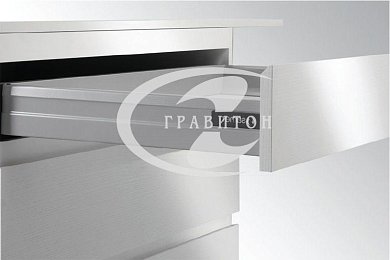 Боковина ящика SmartBox 500 мм, левая, серая Samet
