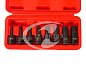 Набор головок ударных HEX 1/2" H5-19мм , длина 60мм (в кейсе) 8шт JTC