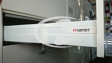Боковина ящика SmartBox 450 мм, левая, белая Samet