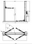 Автоподъемник двухстоеч., электрогидравлич., 4т, нижняя синхронизация, 220В