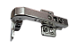Петля GS CLIP-ON 90*, без пружины, без доводчика, 48*6,0 площадка Н2, 3D