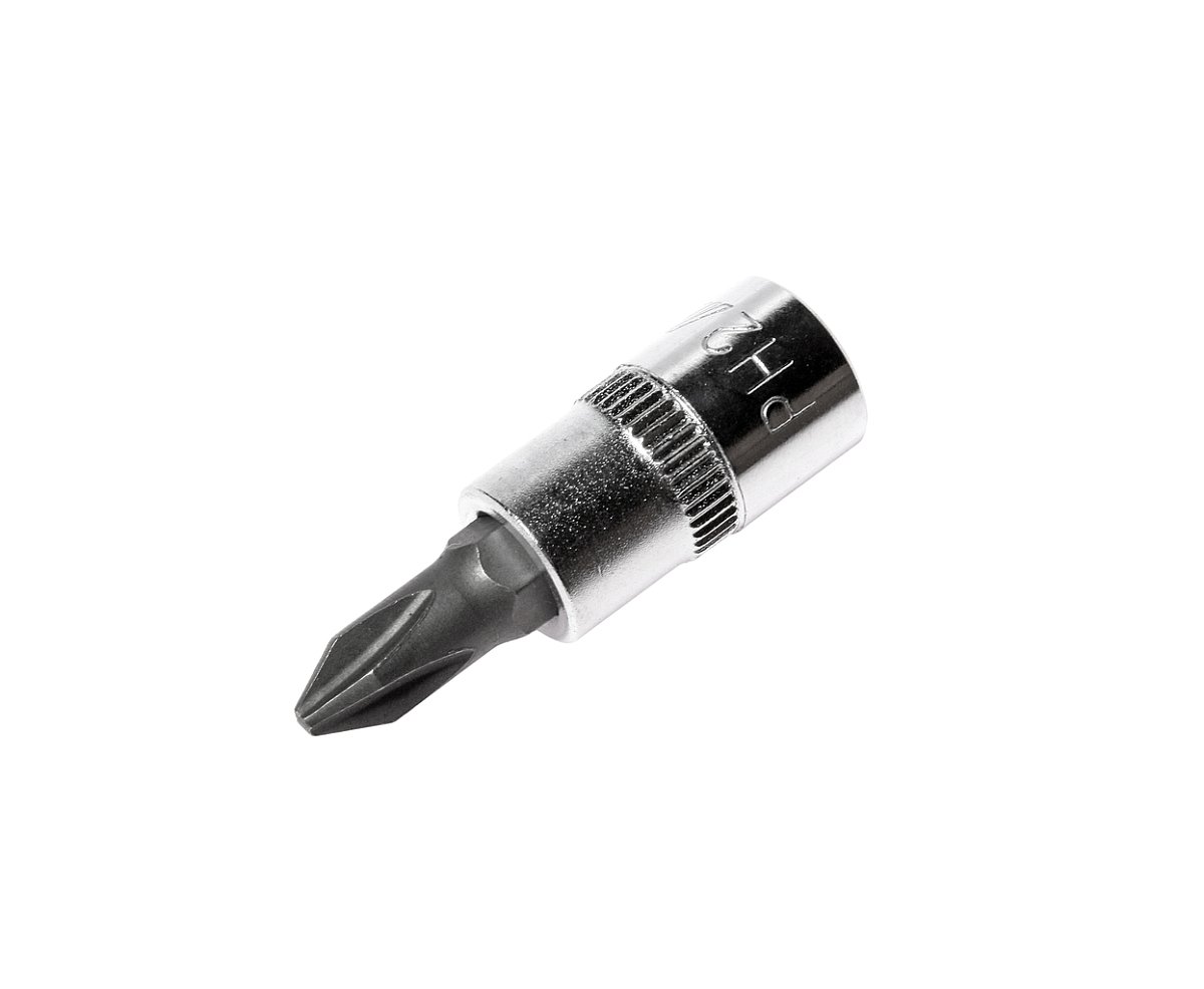 Головка с насадкой PHILIPS 1/4" х PH2, длина 37мм JTC /1