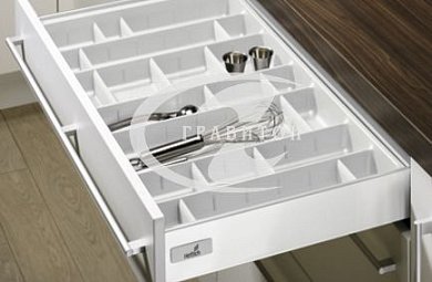 OrgaTray Professional, лоток для столовых приборов для InnoTech 420х600 мм, белый