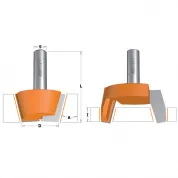 Комплект из 2-х фрез для ремонта S=12 D=44.4X25.4 RH